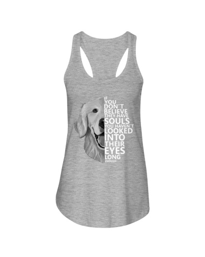 I Believe They Have Souls Ladies Flowy Tank
