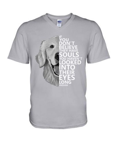 I Believe They Have Souls V-Neck T-Shirt