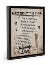 NOT SOLD ANYWHERE ELSE Floating Framed Canvas Prints Black tile