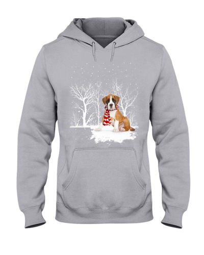 BOXER - CHRISTMAS Hooded Sweatshirt