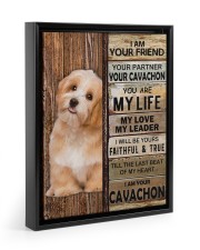 NOT SOLD ANYWHERE ELSE Floating Framed Canvas Prints Black tile