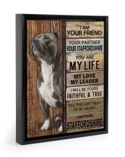 NOT SOLD ANYWHERE ELSE Floating Framed Canvas Prints Black tile