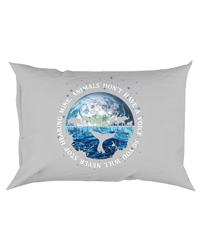 Speak for those who have no voice Rectangular Pillowcase