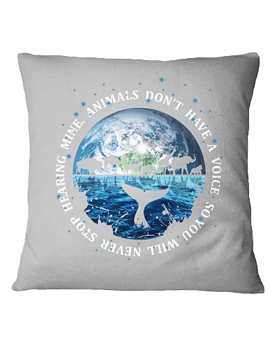 Speak for those who have no voice Square Pillowcase