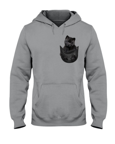 Dog In Pocket Hooded Sweatshirt