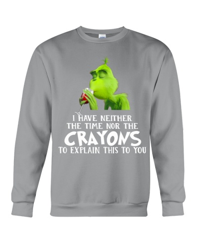 Nor The Crayons To Explain Crewneck Sweatshirt