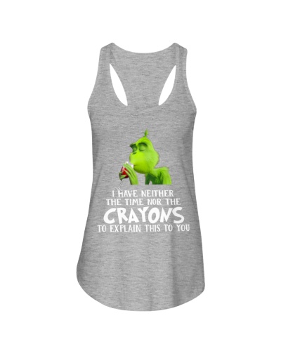 Nor The Crayons To Explain Ladies Flowy Tank