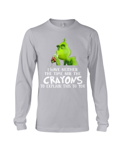 Nor The Crayons To Explain Long Sleeve Tee