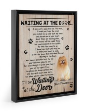 NOT SOLD ANYWHERE ELSE Floating Framed Canvas Prints Black tile