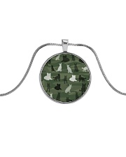 LIMITED TIME OFFER Metallic Circle Necklace thumbnail