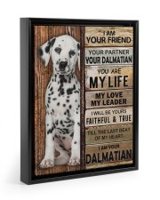 NOT SOLD ANYWHERE ELSE Floating Framed Canvas Prints Black tile