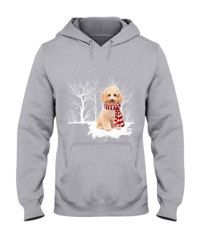 POODLE - CHRISTMAS Hooded Sweatshirt