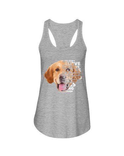 Golden-Souls Ladies Flowy Tank