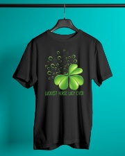 LUCKIEST HORSE LADY EVER Classic T-Shirt lifestyle-mens-crewneck-front-3