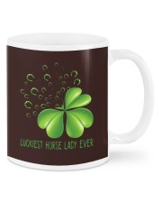 LUCKIEST HORSE LADY EVER Mugs tile