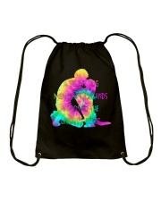 A Silent Hug Dog Drawstring Bag tile