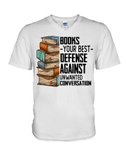 YOUR BEST DEFENSE2 V-Neck T-Shirt tile