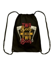 Two Beer Drawstring Bag tile
