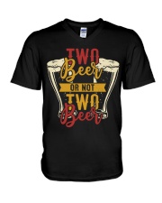 Two Beer V-Neck T-Shirt tile