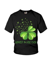 LUCKIEST NURSE EVER Youth T-Shirt tile