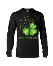 LUCKIEST NURSE EVER Long Sleeve Tee tile