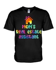 MOM'S REAL ESTATE V-Neck T-Shirt tile