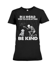 BE KIND DOGS Premium Fit Ladies Tee tile
