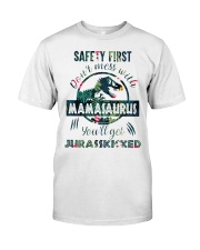 Don't Mess With Mamasaurus Classic T-Shirt tile