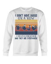 I HAVE CHICKENS Crewneck Sweatshirt tile