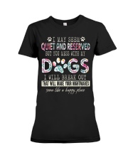 DOG LOVERS Premium Fit Ladies Tee tile