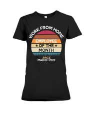 WORK FROM HOME Premium Fit Ladies Tee tile