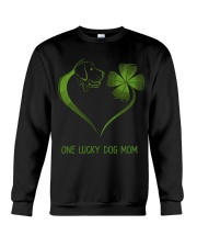 ONE LUCKY DOG MOM Crewneck Sweatshirt tile