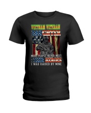 VIETNAM VETERAN DAUGHTER Ladies T-Shirt tile