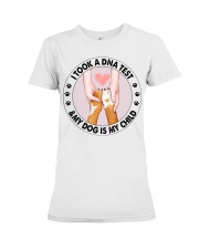 I TOOK A DNA MY DOG Premium Fit Ladies Tee tile