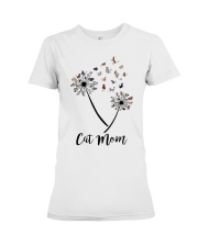 CAT MOM DADALIAN Premium Fit Ladies Tee tile