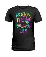 Rockin the Teacher Life Ladies T-Shirt tile