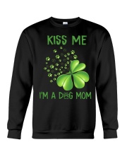 KISS ME I AM A DOG MOM Crewneck Sweatshirt tile