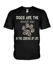 DOGS LOVERS V-Neck T-Shirt tile