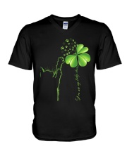 YOU ARE MY LUCKY CHARM V-Neck T-Shirt tile