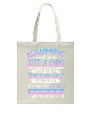 MY DOG IS MY CHILD M Tote Bag tile