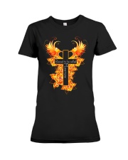 BLESSED TO BE CALLED MAWMAW Premium Fit Ladies Tee tile