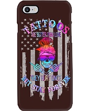 TATTOOS BETTER THAN LOVE Phone Case tile