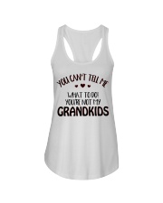 YOU'RE NOT MY GRANDKIDS Ladies Flowy Tank tile