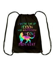 Meow From A Cat Drawstring Bag tile
