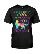 Meow From A Cat Premium Fit Mens Tee tile