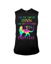 Meow From A Cat Sleeveless Tee tile