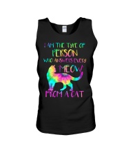Meow From A Cat Unisex Tank tile
