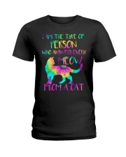 Meow From A Cat Ladies T-Shirt tile