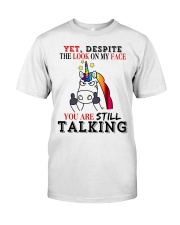 LOOK ON MY FACE Premium Fit Mens Tee tile
