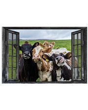 Cow Lover Window Horizontal Poster tile